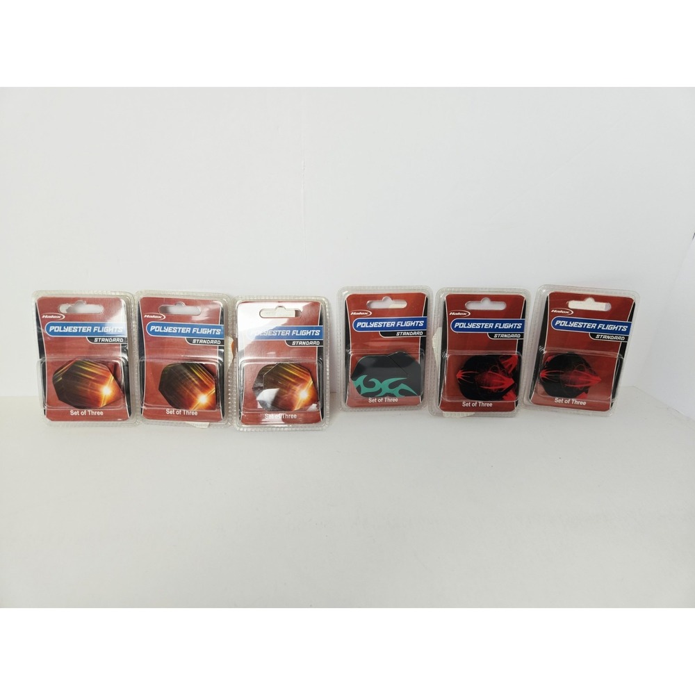 Halex Polycarbonate Shafts NEW dart part lot of 8 short and long